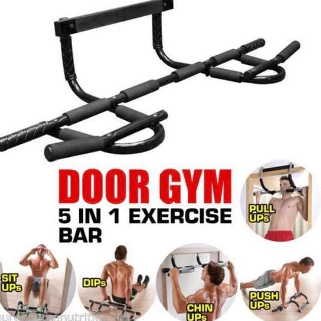 Pull Up Bar Door Gym Xtreme Upper Body Workout Bar Fitness Abs Push Up Exercise Door