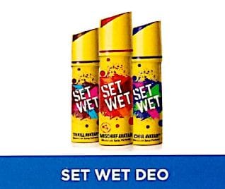 Set Wet charm avatar Deo spray 150 ml