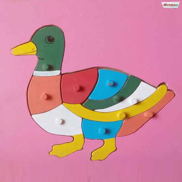 Duck Board Puzzle Wodden