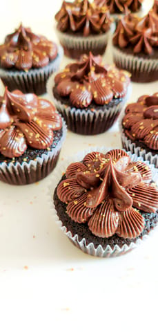 Chocolate Cupcake with Ganache