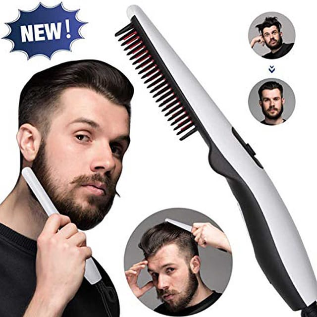 Dob Styler V2 Electric Men's Hair Styler Beard Mustache Comb Iron
