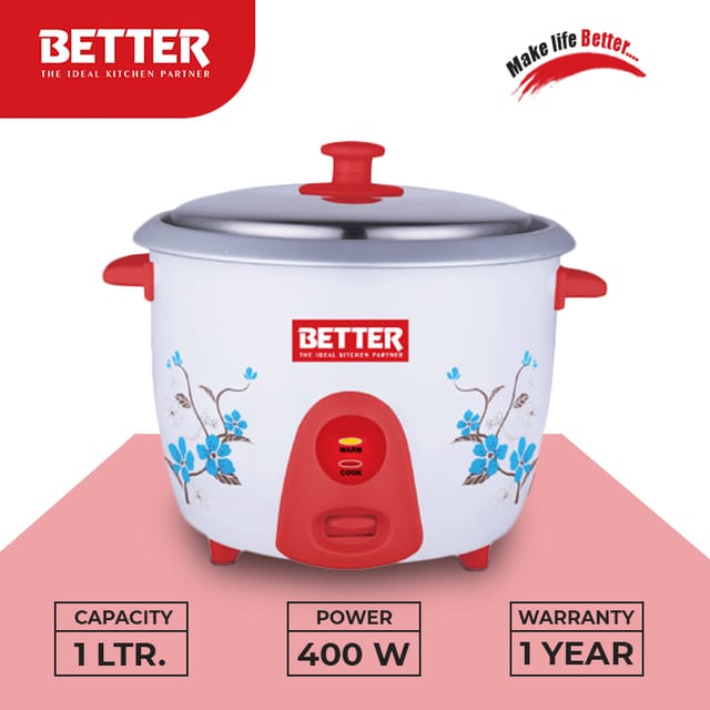 Better HotStar 1.0Ltr Electric Rice Cooker RSC21A