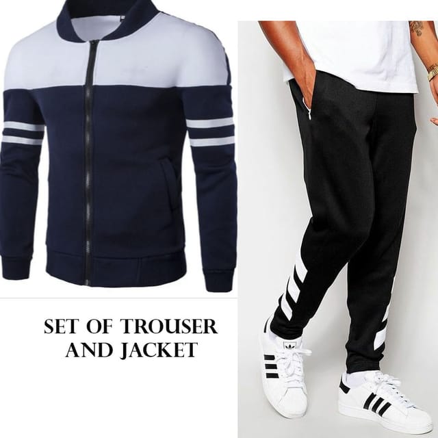 mens cotton tracksuit set