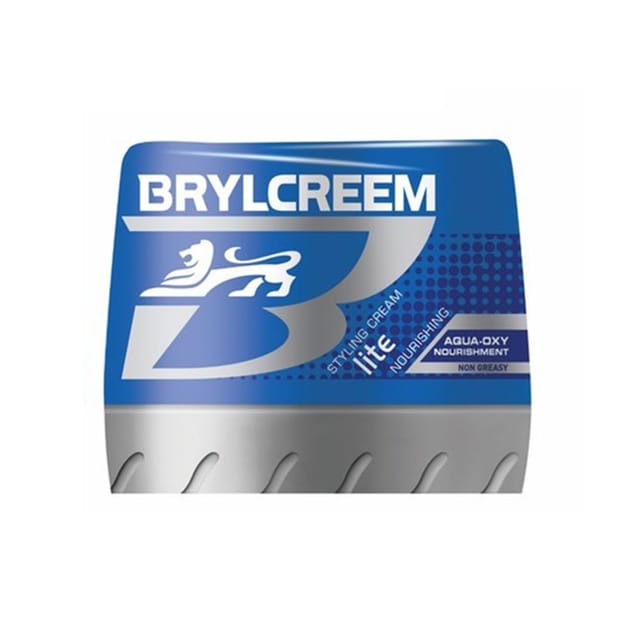 Brylcreem Aqua-Oxy Hair Styling Cream, Lite Nourishing, 125 ml