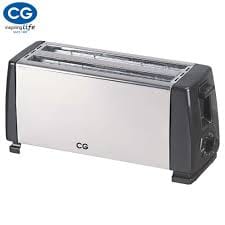 CG 4 Slice Stainless Steel Toaster