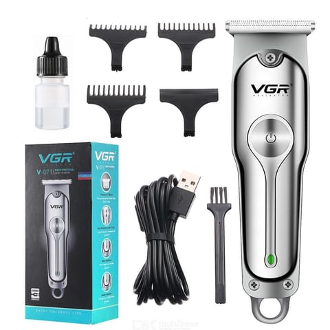 VGR V-071 Hair Clipper Electric USB Charging Stainless Steel Blade