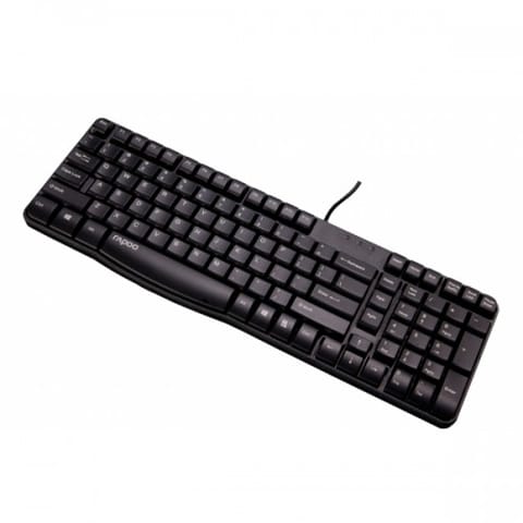 RAPOO Spill Resistant Wired Keyboard N2400