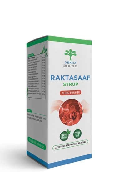 Dekha Herbals Raktasaaf Syrup 200ml