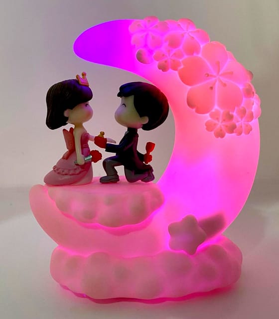 Glowing Couple on Stand