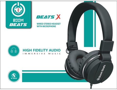Boom Beats X Stereo Headphone