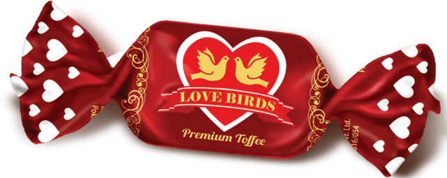 Love Birds Toffee ( 4 gms)