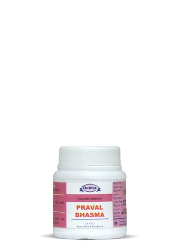 Dekha Herbals Praval Bhasma -500 g
