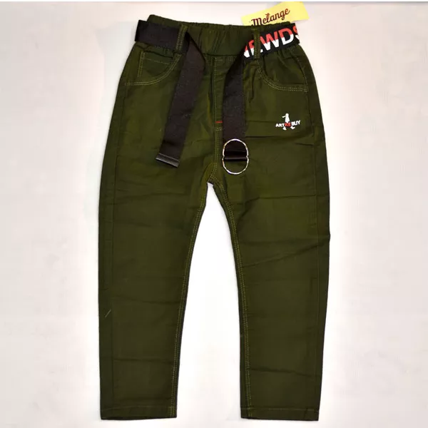 dark green colour pant