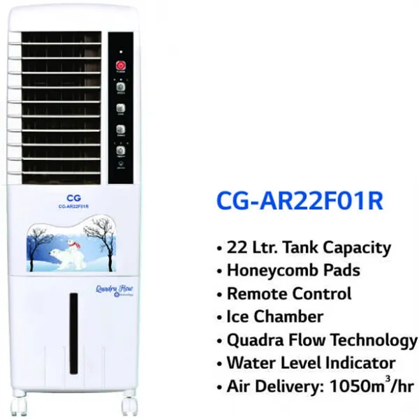 Buy CG Air Cooler CG-AR22F01R - 22 Ltr 