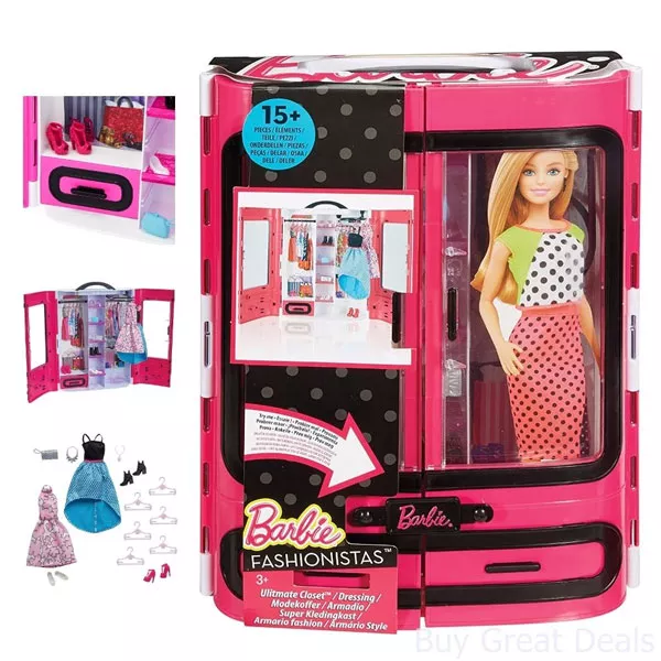 Barbie Fab Fashion Closet Pink At Best Price Nepal Socheko Com