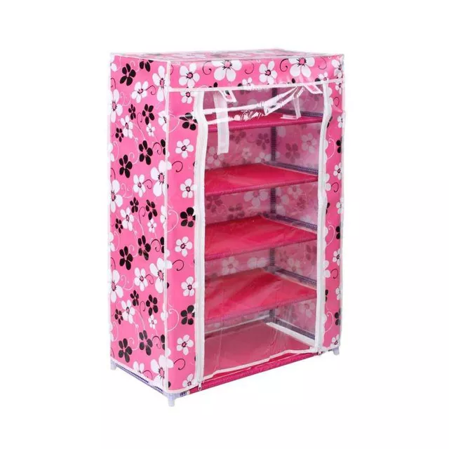 5 Layers Portable And Folding Shoe Rack 60 X 30 X 90 Cms At Best Price Nepal Socheko Com