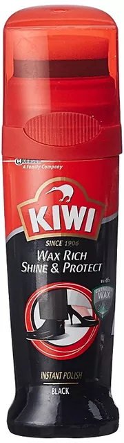kiwi liquid shoe polish black