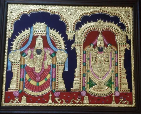 Balaji and Padmavathy Thayar - Large