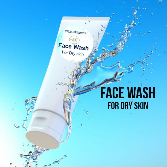 Nayaa Organics-Face Wash for Dry Skin-100ml