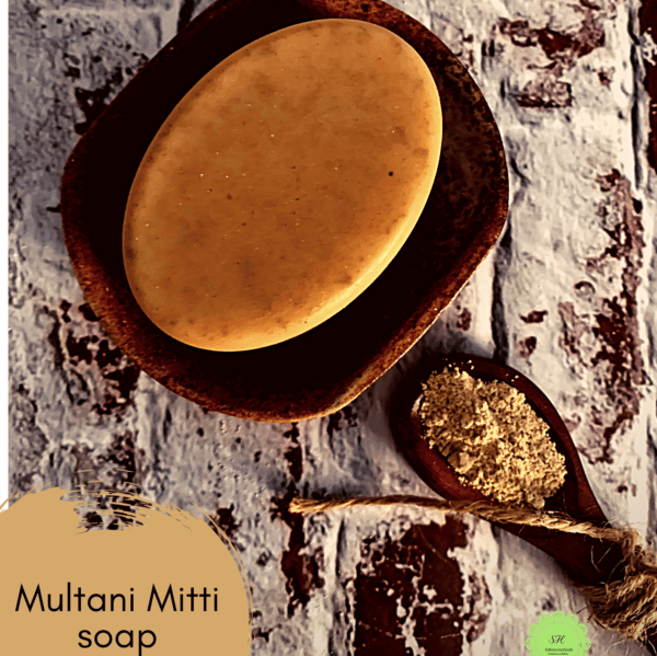 Sukham Handmade - Multani Mitti soap - 85-90 gms