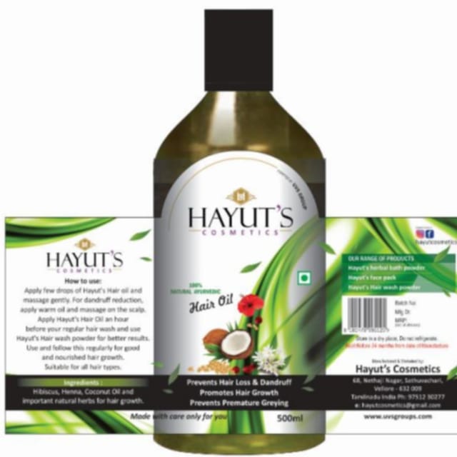 Hayut's Herbal Hair Oil