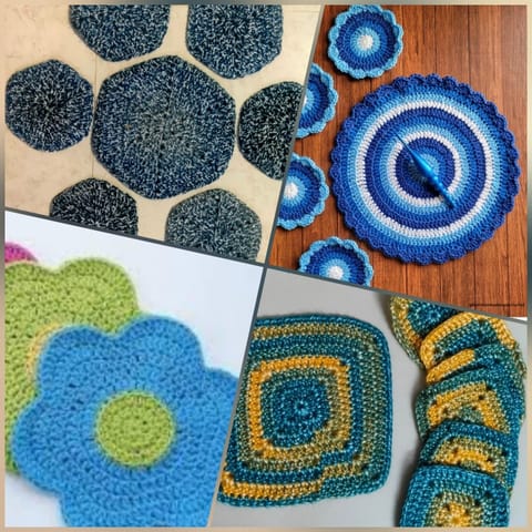 VPS Smart Craft - Crochet Tea Coasters