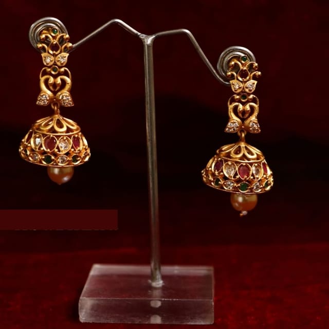 Abarnika- Traditional temple jewellery jumkhas