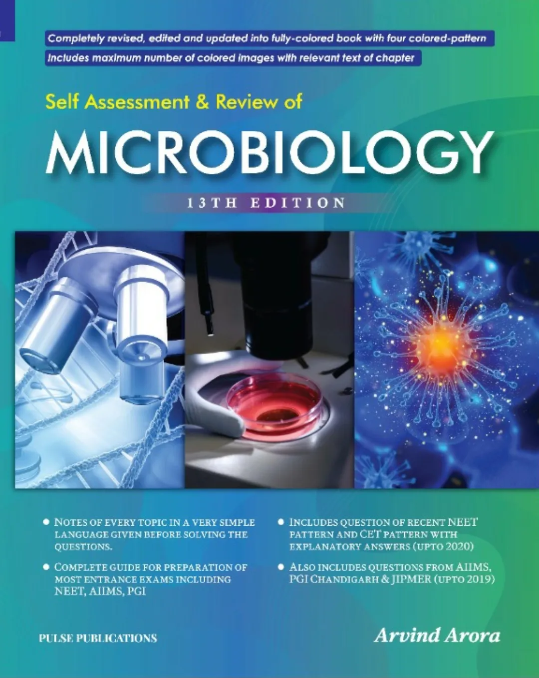 Self Assessment Review Of Microbiology 13th Edition 2020 By Arvind Arora