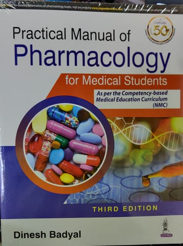 Practical Manual Of Pharmacology For Medical Students 3rd Edition 2021 ...