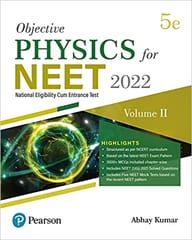 Objective Physics For Neet 2022 (Volume -II) 5Th Edition By Abhay Kumar