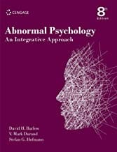 Abnormal Psychology : An Interative By Barlow/Durand/Hofm Publisher Cengage Learning