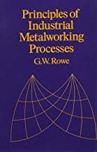 Principles Of Industrial Metalworking Processes (Pb 2005) By Rowe G. W