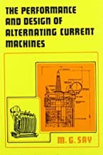 The Performance And Design Of Alternating Current Machines (Pb 2002) By Say M.G.