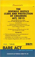 Juvenile Justice (Care......Children) Act 2015 & Rules 2016 With The Adoption Reg. 2017 By Bare act