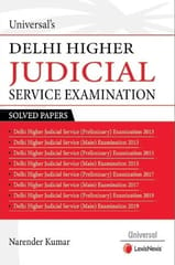 Delhi Higher JUDICIAL Service Examination 2022 by Narender Kumar