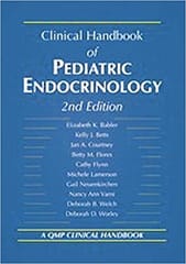 Clinical Handbook Of Pediatric Endocrinology, 2Nd Edition By Courtney