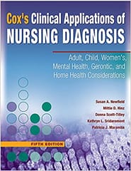 Cox'S Clinical Applications Of Nursing Diagnosis 5th Edition By Newfield