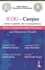 ICOG‐Campus Non Communicable Diseases and Maternal Health 1st Edition 2022 by Ashok Kumar