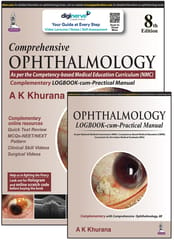 Comprehensive Ophthalmology 8th Edition 2022 by AK Khurana