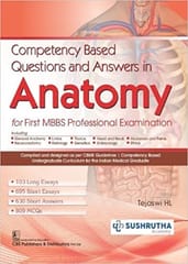 Competency Based Questions And Answers In Anatomy For First Mbbs Professional Examination 1st Edition 2022 By Sushrutha Academy