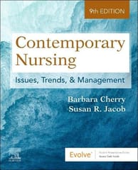 Contemporary Nursing: Issues, Trends, & Management 9th Edition 2022 By Barbara Cherry