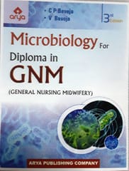 Microbiology For Diploma In Gnm 3rd Edition Reprint 2022 By C P Baveja
