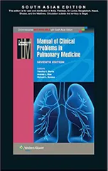 Manual of Clinical Problems in Pulmonary Medicine  7th Edition 2014 By Bordow