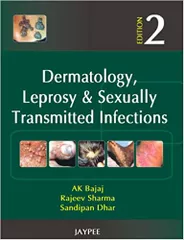 Dermatology Leprosy & Sexually Transmitted Infections 2nd Edition 2010 By AK Bajaj