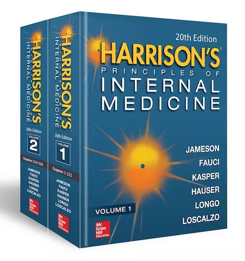 Harrison's Principles of Internal Medicine 20th Edition 2018 (Volume 1 & 2) by Jameson