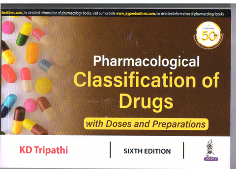 pharmacological classification of drugs by kd tripathi pdf