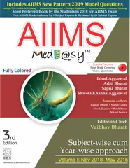 AIIMs Medeasy-Volume-I: Nov. 2018 to May 2015 3rd Edition By Vaibhav Bharat