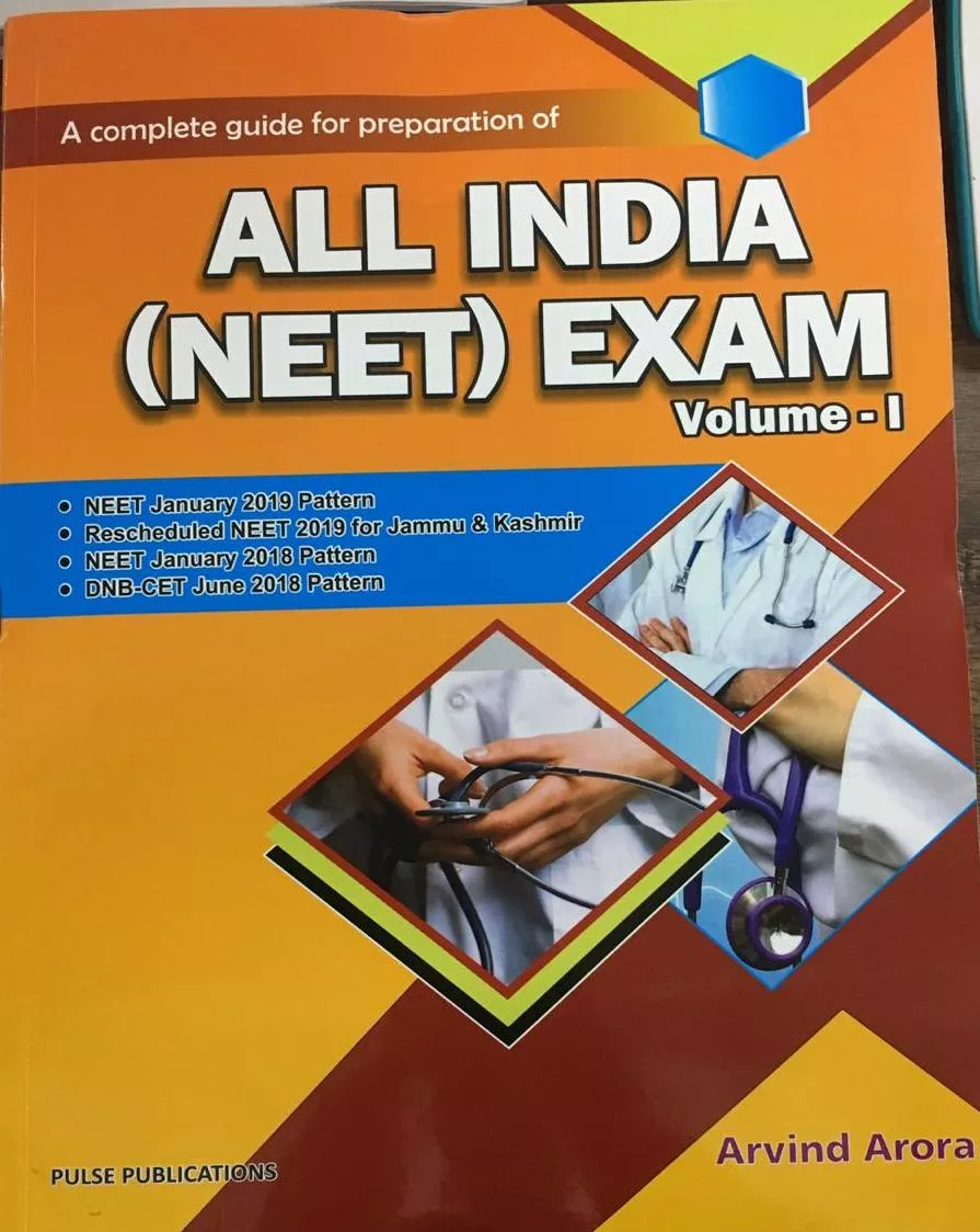 All India Neet Exam Volume 1 2019 By Arvind Arora