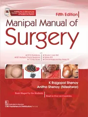 Manipal Manual of Surgery 5th Edition 2020 by K Rajgopal Shenoy, Anitha Shenoy (Nileshwar)