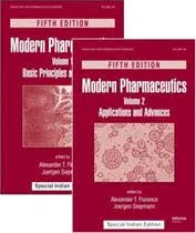 Modern Pharmaceutics Basics Principles and Systems and Applications and Advances 5th Edition 2020, (2 Volume Set) By Florence A.T.
